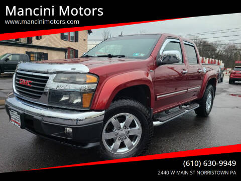 2010 GMC Canyon for sale at Mancini Motors in Norristown PA