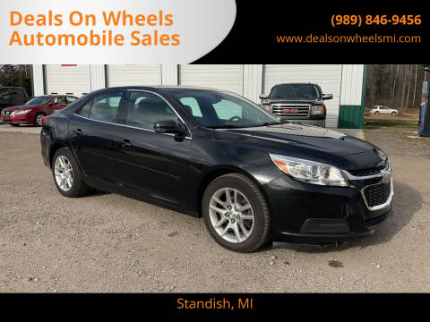 2014 Chevrolet Malibu for sale at Deals On Wheels Automobile Sales in Standish MI