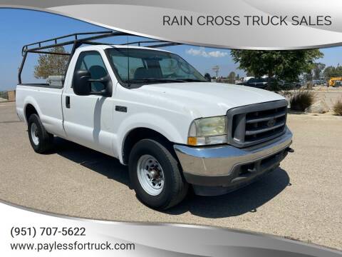 2003 Ford F-250 Super Duty for sale at Rain Cross Truck Sales in Norco CA