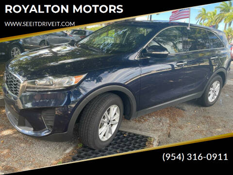 2020 Kia Sorento for sale at ROYALTON MOTORS in Plantation FL