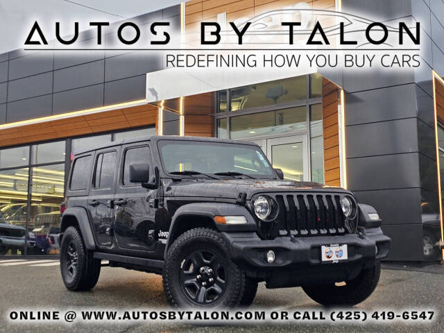 2018 Jeep Wrangler Unlimited for sale at Autos by Talon in Seattle, WA