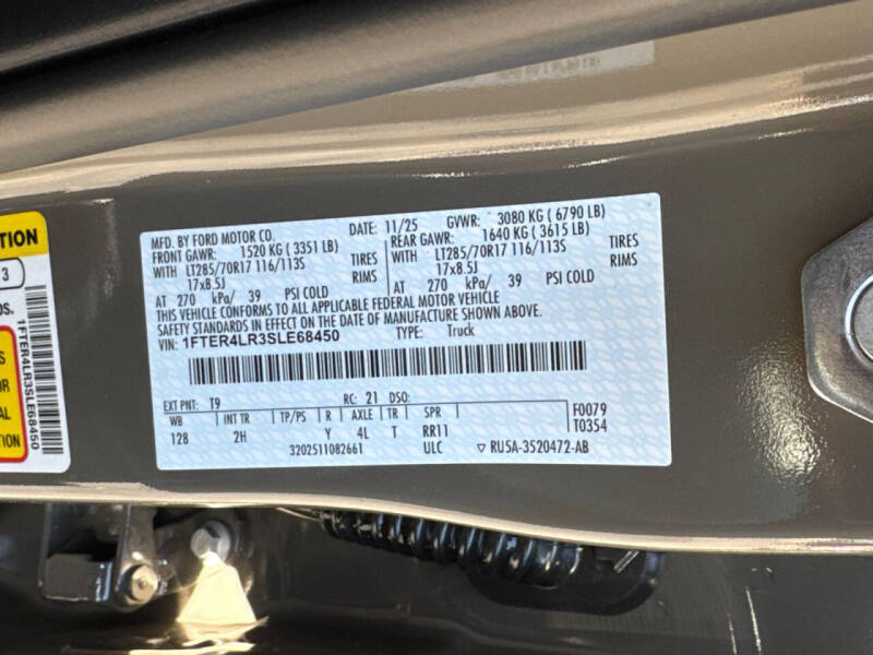 2025 Ford Ranger Raptor