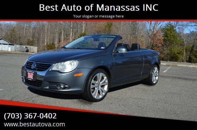 2008 Volkswagen Eos for sale at Best Auto of Manassas INC in Manassas VA