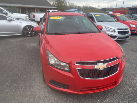 2014 Chevrolet Cruze for sale at Tennessee Auto Sales #1 in Clinton TN