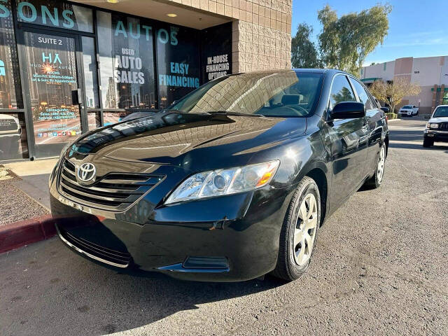 2007 Toyota Camry for sale at HUDSONS AUTOS in Gilbert, AZ