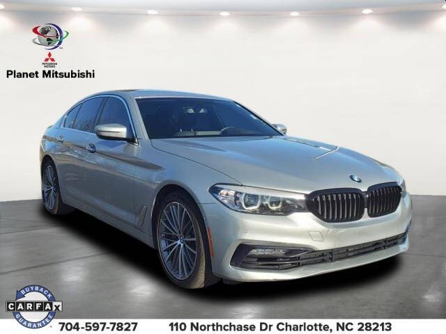 2017 BMW 5 Series for sale at Planet Automotive Group in Charlotte NC