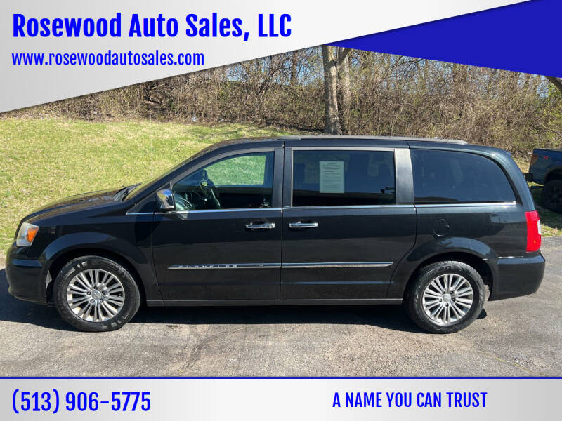 2014 Chrysler Town and Country for sale at Rosewood Auto Sales, LLC in Hamilton OH