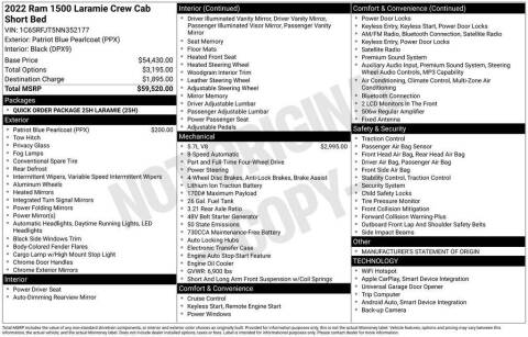 2022 RAM 1500 Laramie