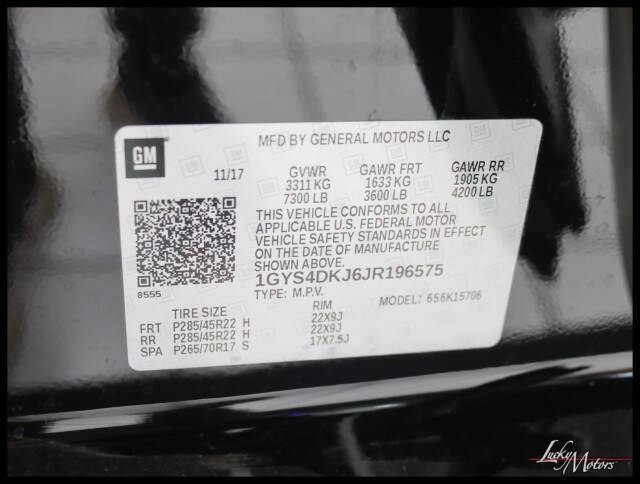 2018 Cadillac Escalade Platinum