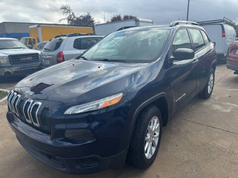 2016 Jeep Cherokee for sale at SP Enterprise Autos in Garland TX