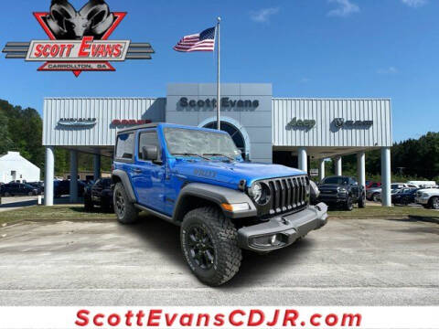 2023 Jeep Wrangler for sale at SCOTT EVANS CHRYSLER DODGE in Carrollton GA