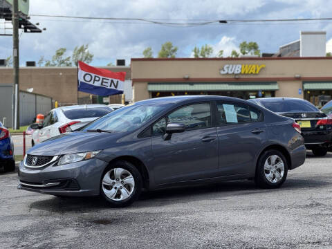 2015 Honda Civic for sale at In House Auto Finance Inc in Gainesville GA
