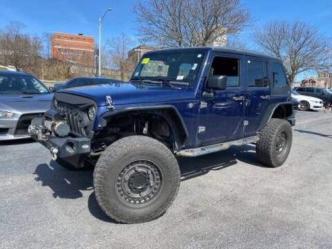 2013 Jeep Wrangler Unlimited for sale at Sonias Auto Sales in Worcester MA