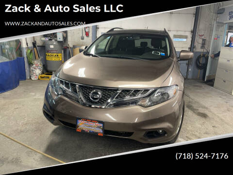 2012 Nissan Murano for sale at Zack & Auto Sales LLC in Staten Island NY