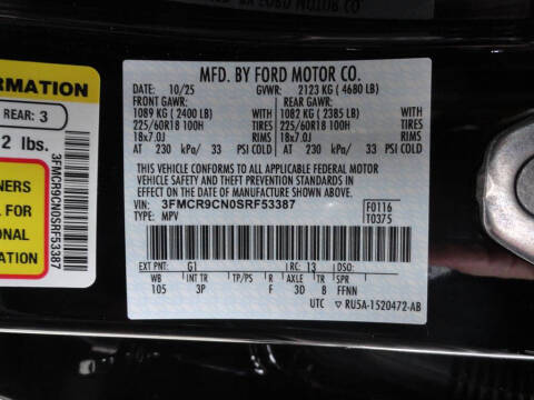 2025 Ford Bronco Sport Outer Banks