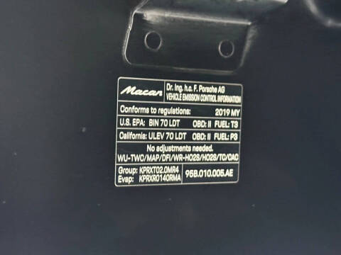 2019 Porsche Macan