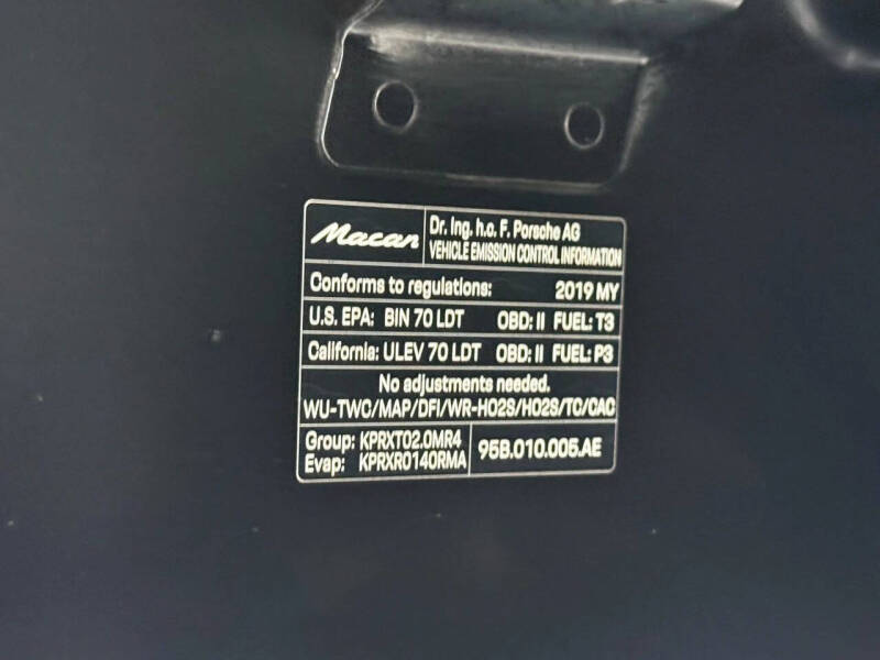 2019 Porsche Macan
