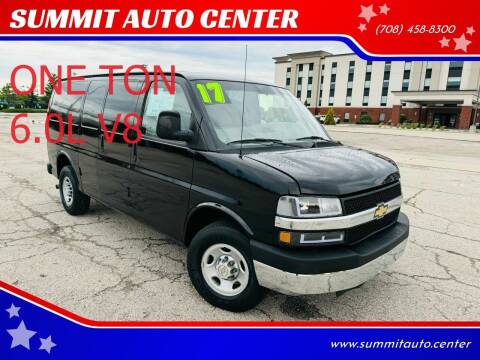 2017 Chevrolet Express for sale at SUMMIT AUTO CENTER in Summit IL