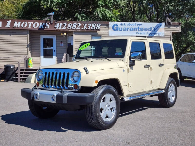 2011 Jeep Wrangler Unlimited for sale at Ultra 1 Motors in Pittsburgh PA