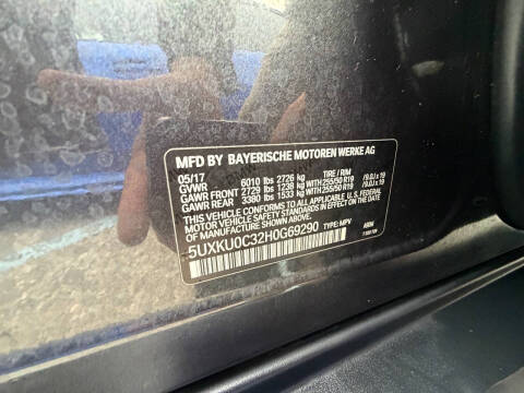 2017 BMW X6 sDrive35i