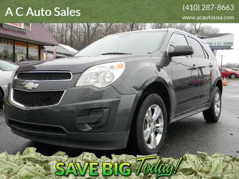 2010 Chevrolet Equinox for sale at A C Auto Sales in Elkton MD
