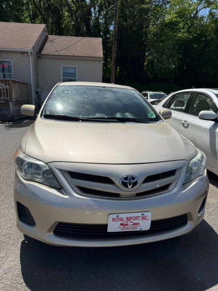 Tan 2012 Toyota Corolla LE LE 4dr Sedan 4A 2