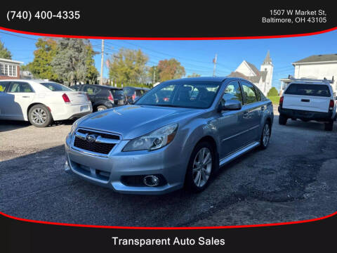 2013 Subaru Legacy for sale at Transparent Auto Sales LLC in Baltimore OH