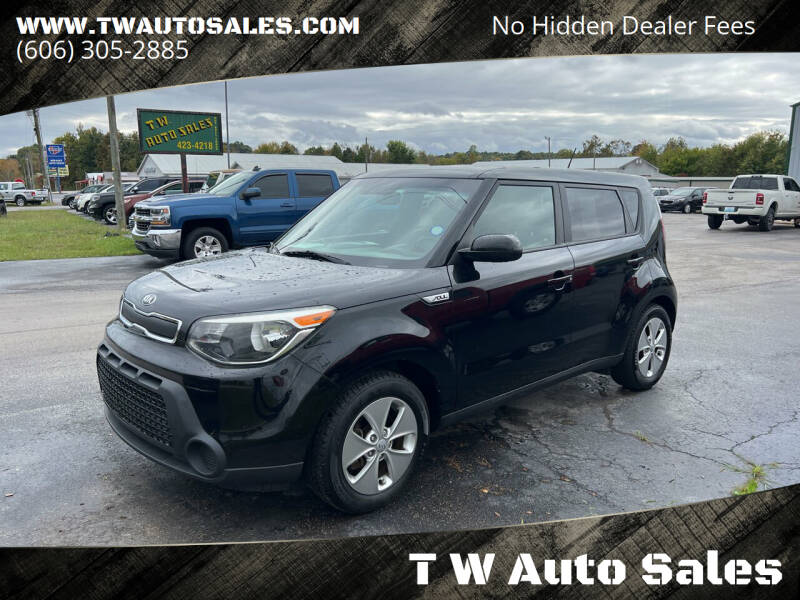 2016 Kia Soul for sale at T W Auto Sales in Science Hill KY