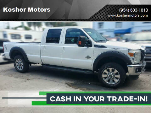2011 Ford F-350 Super Duty for sale at Kosher Motors in Hollywood FL