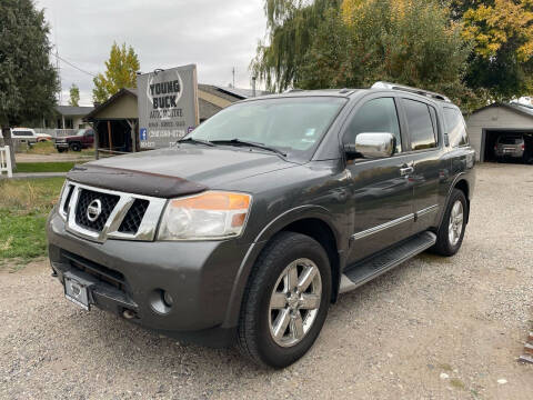 2011 Nissan Armada for sale at Young Buck Automotive in Rexburg ID