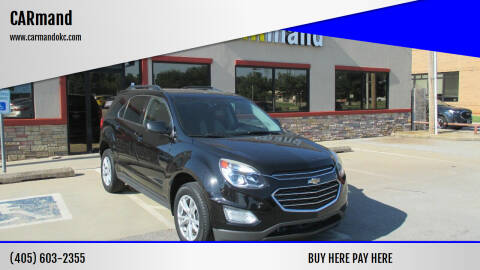 2017 Chevrolet Equinox for sale at CARmand in Oklahoma City OK