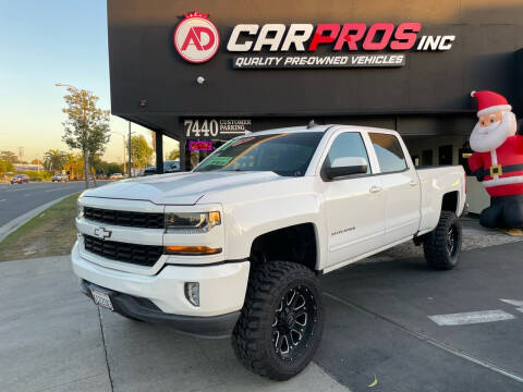 2017 Chevrolet Silverado 1500 for sale at AD CarPros, Inc. in Downey CA