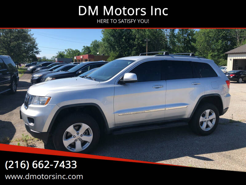 2012 Jeep Grand Cherokee for sale at DM Motors Inc in Maple Heights OH