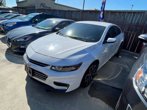 2017 Chevrolet Malibu for sale at Westwood Auto Sales LLC in Houston TX