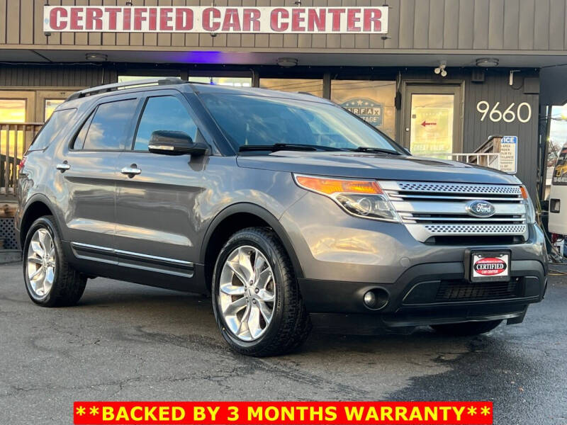 2013 Ford Explorer for sale at CERTIFIED CAR CENTER in Fairfax VA