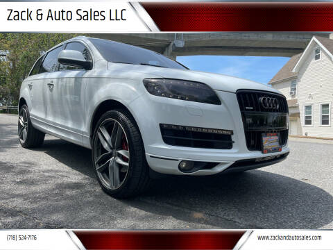 2013 Audi Q7 for sale at Zack & Auto Sales LLC in Staten Island NY