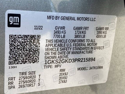 2023 GMC Yukon XL SLT