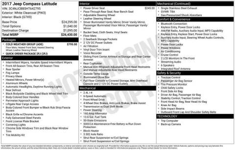2017 Jeep Compass Latitude