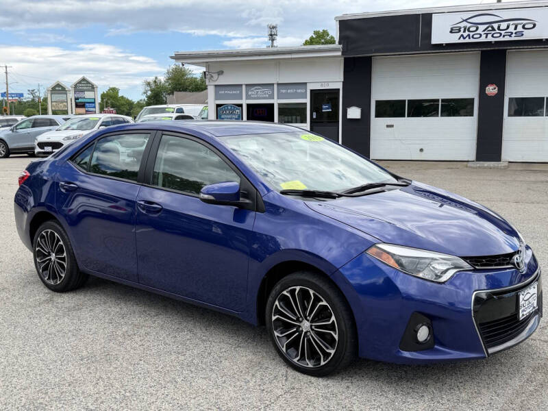 2015 Toyota Corolla S Plus