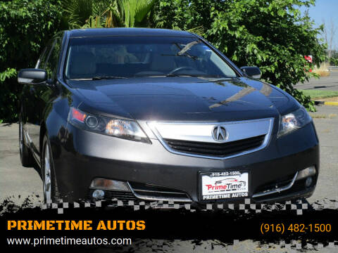 2012 Acura TL for sale at PRIMETIME AUTOS in Sacramento CA