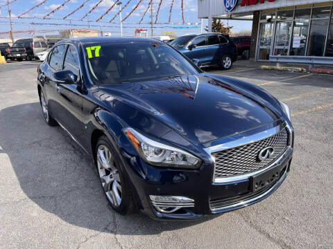 2017 Infiniti Q70L for sale at I-80 Auto Sales in Hazel Crest IL