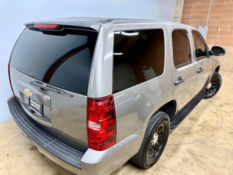 2012 Chevrolet Tahoe Police