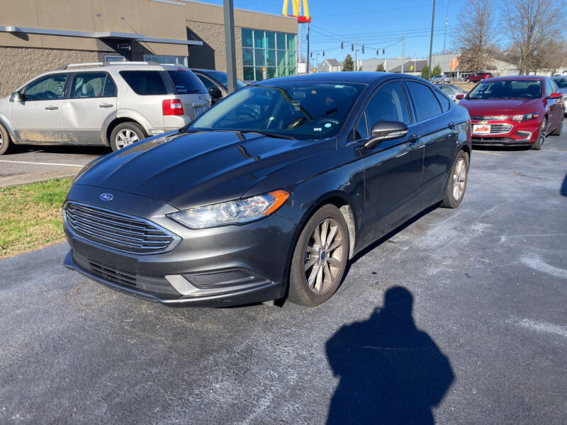 2017 Ford Fusion for sale at McCully's Automotive in Benton KY