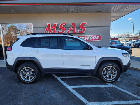 2022 Jeep Cherokee for sale at MSAS AUTO SALES in Grand Island NE