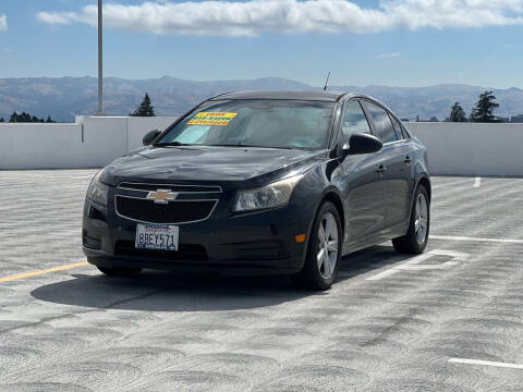 2012 Chevrolet Cruze for sale at San Jose Motors in San Jose CA