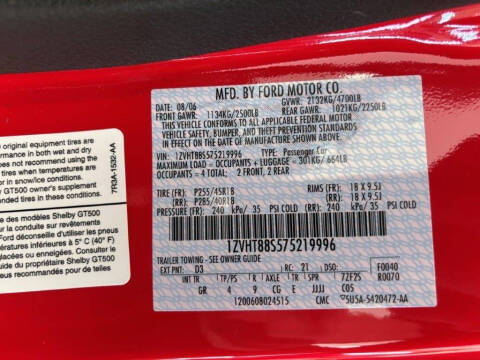 2007 Ford Shelby GT500