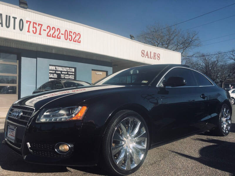 2012 Audi A5 for sale at Trimax Auto Group in Norfolk VA