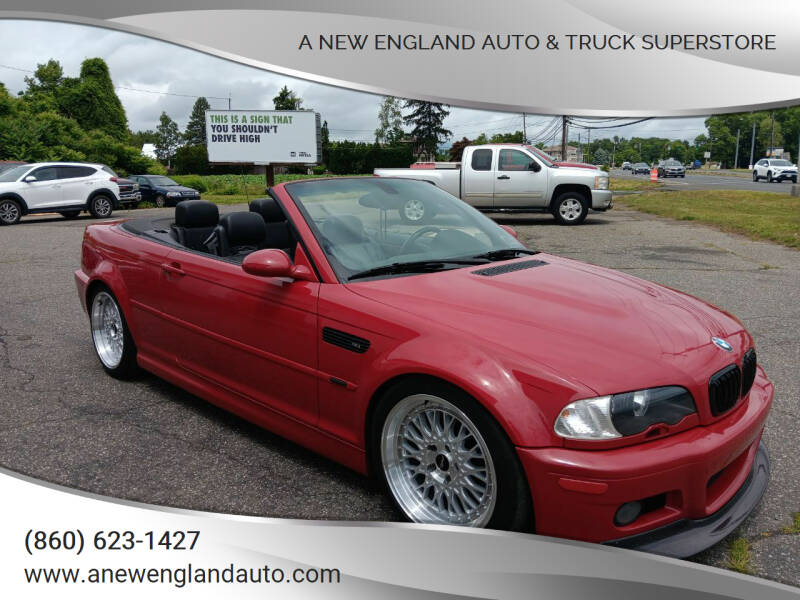 2001 BMW M3 for sale at A NEW ENGLAND AUTO & TRUCK SUPERSTORE in East Windsor CT