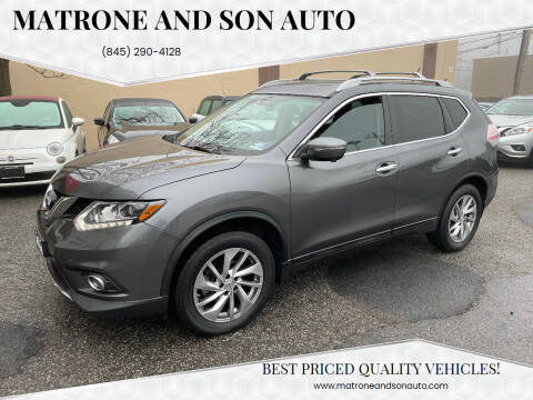 2014 Nissan Rogue for sale at Matrone and Son Auto in Tallman NY