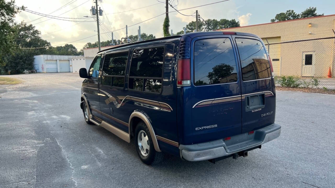 1999 Chevrolet Express for sale at East Auto Sales LLC in Raleigh, NC